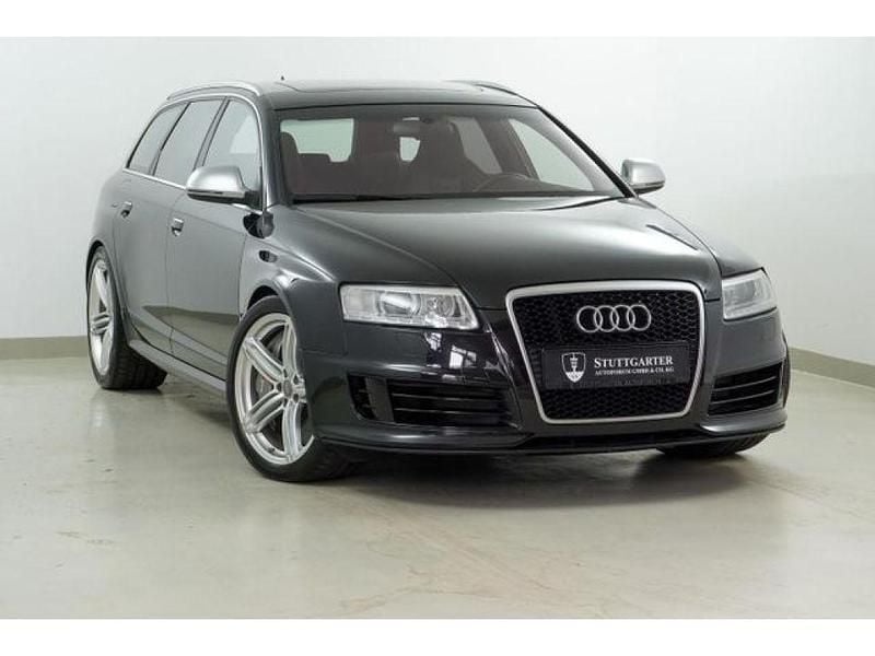 Phantomschwarz perleffekt (metallic) Gebraucht 2008 Audi RS6 Advanced Plus Kombi | 42.900 € - Bild 1/4