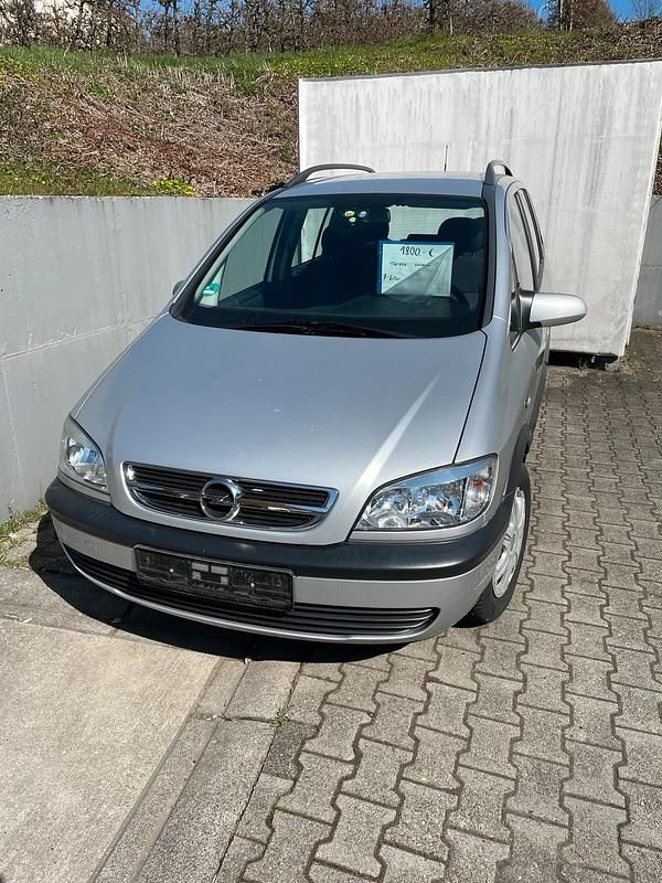 Gebraucht Opel Zafira 125 PS (91 kW) 2005 Silber Van / Kleinbus