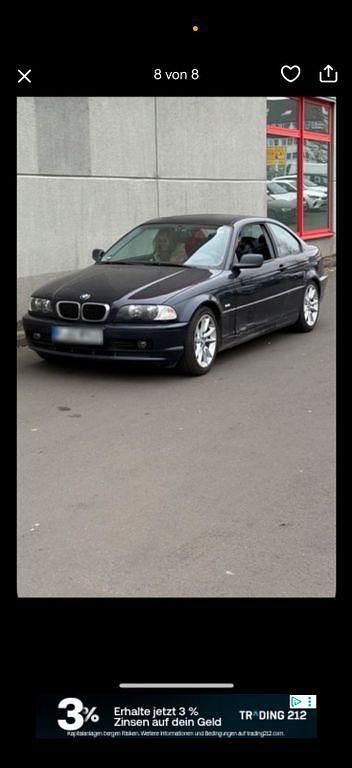 Gebraucht BMW 318 Sport Line 118 PS (86 kW) 2001 Blau Coupé
