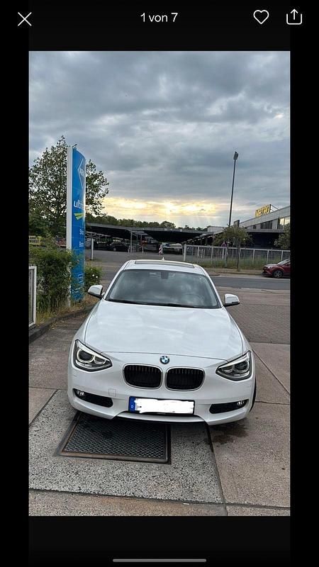 Gebraucht BMW 116 136 PS (100 kW) 2012 Weiß Kleinwagen