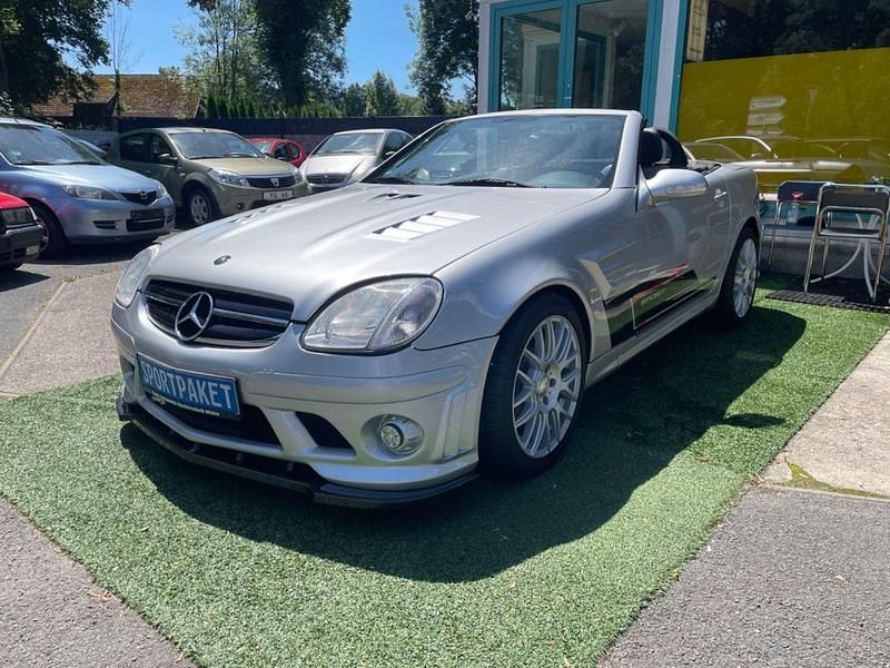 Gebraucht Mercedes SLK200 163 PS (119 kW) 2001 Silber Cabrio