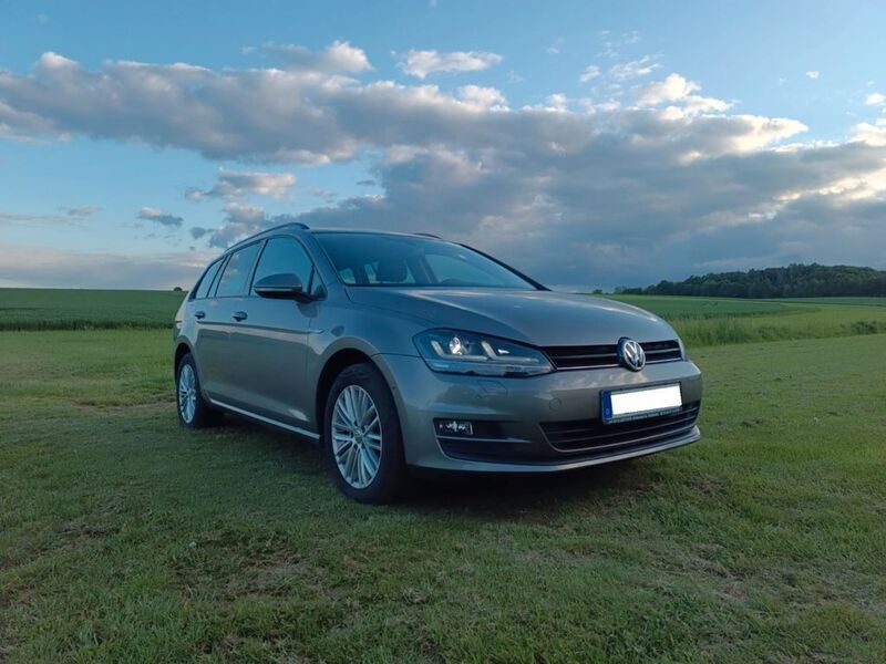 Grau Gebraucht 2014 VW Golf VII Cup Kombi | 10.000 € (Etwas zu teuer) - Bild 1/4