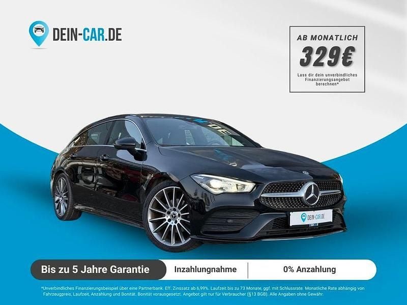 Schwarz Gebraucht 2020 Mercedes CLA180 Shooting Brake AMG line Kombi | 24.990 € (Fairer Preis) - Bild 1/4