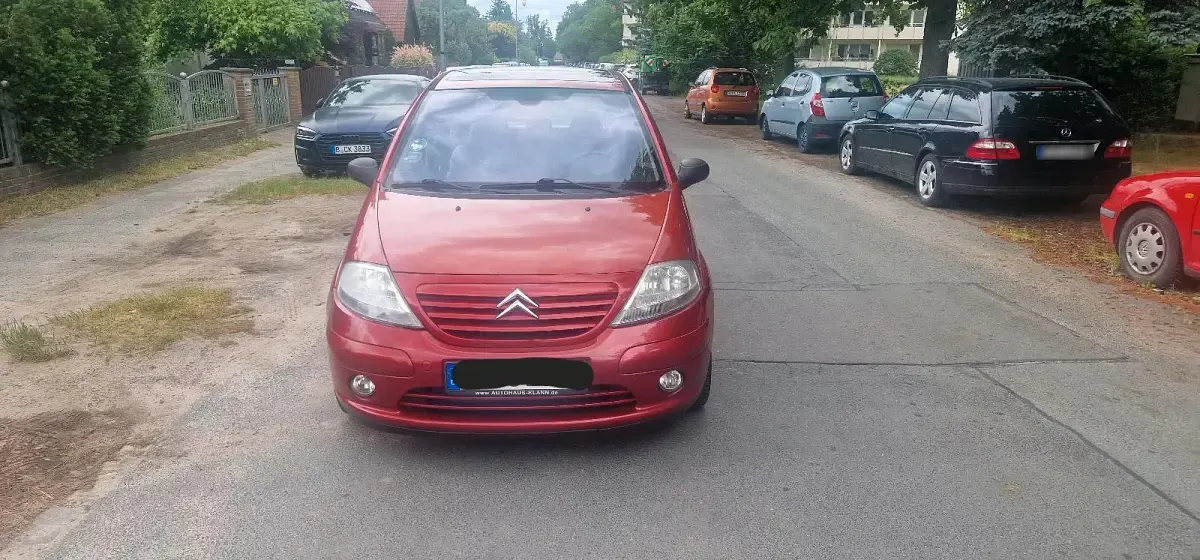 Gebraucht Citroën C3 Exclusive 109 PS (80 kW) 2005 Rot Kleinwagen