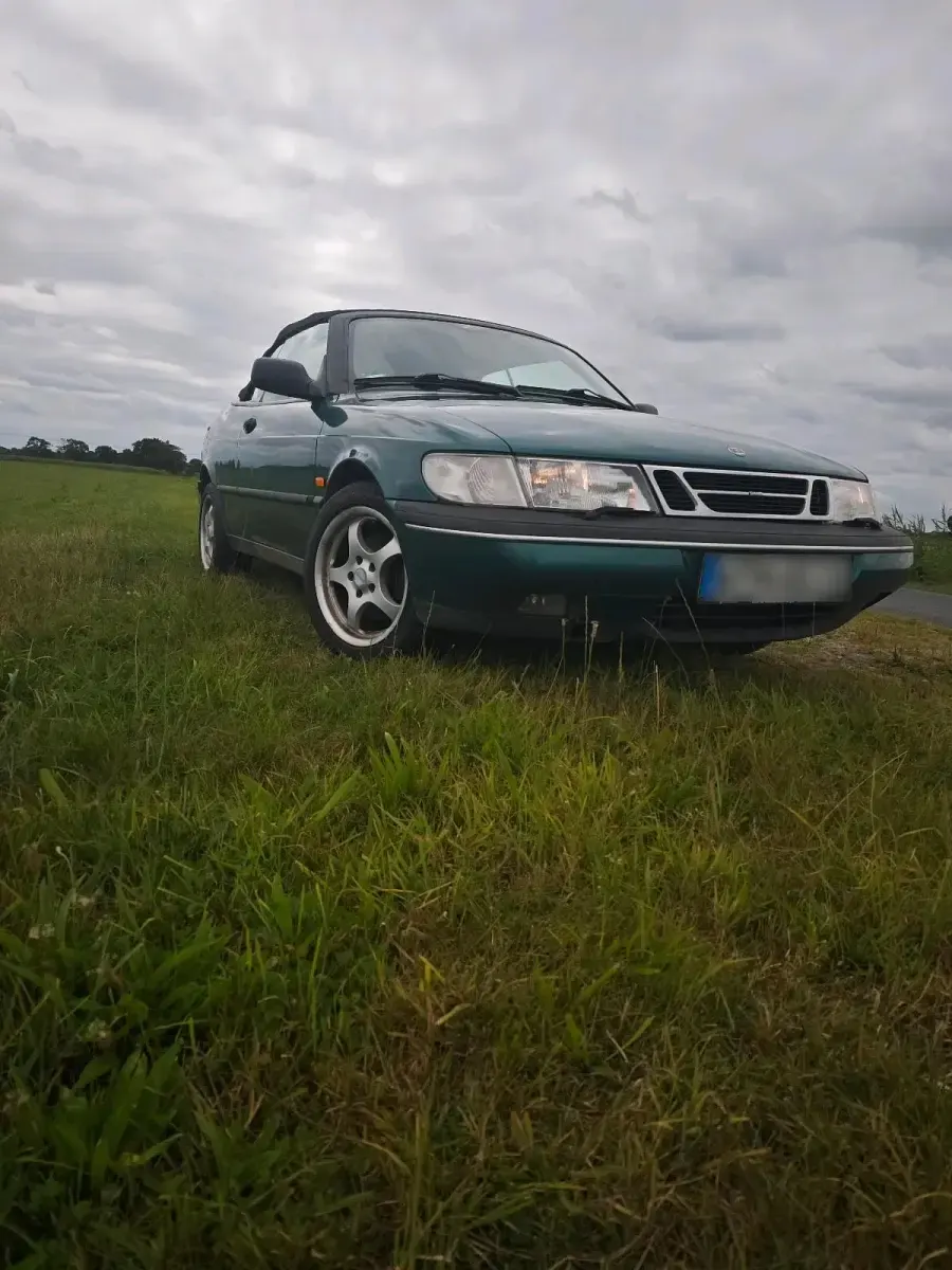Gebraucht Saab 900 Cabriolet 150 PS (110 kW) 1995 Grün Cabrio