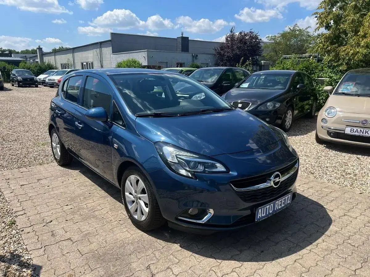 Gebraucht Opel Corsa Innovation 101 PS (74 kW) 2015 Nacht blau met Kleinwagen