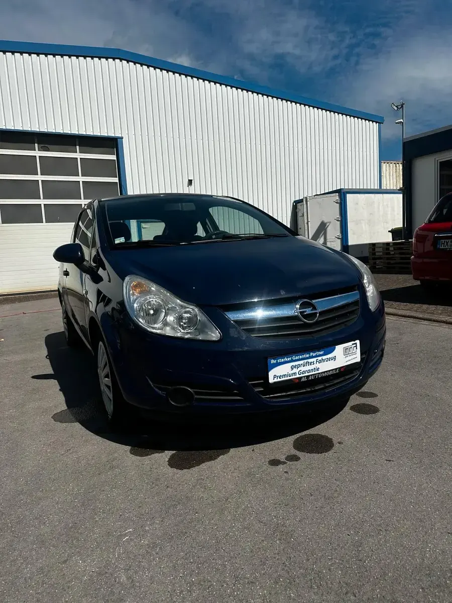 Gebraucht Opel Corsa 75 PS (55 kW) 2008 Blau Kleinwagen