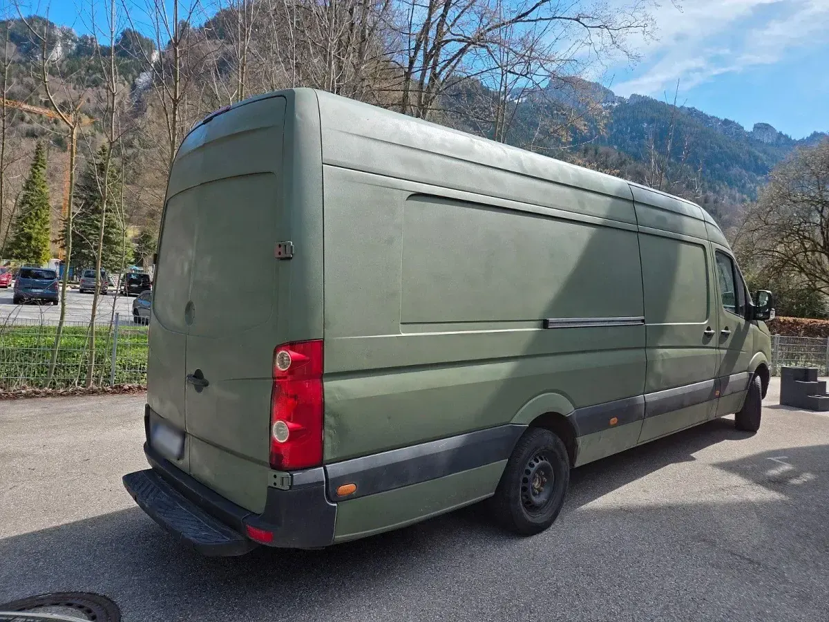 Second-hand VW Crafter 109 CP (80 kW) 2012 Verde Van