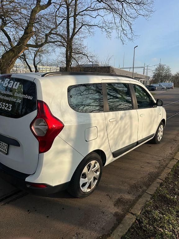 Gebraucht Dacia Lodgy Acces 83 PS (61 kW) 2015 Weiß Van / Kleinbus