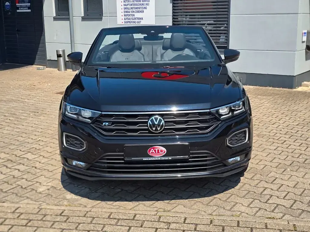 Gebraucht VW T-Roc R-line 150 PS (110 kW) 2021 Schwarz SUV