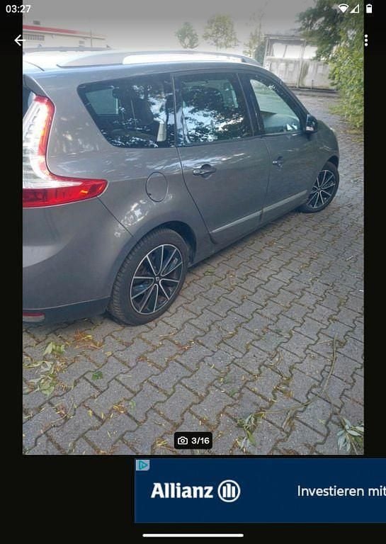 Gebraucht Renault Grand Scénic III Bose Edition 131 PS (96 kW) 2013 Grau Van / Kleinbus