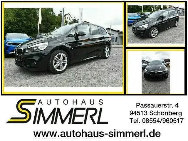 Schwarz Gebraucht 2016 BMW 220 Gran Tourer M Sport Van / Kleinbus | 16.750 € (Fairer Preis) - Bild 1/4