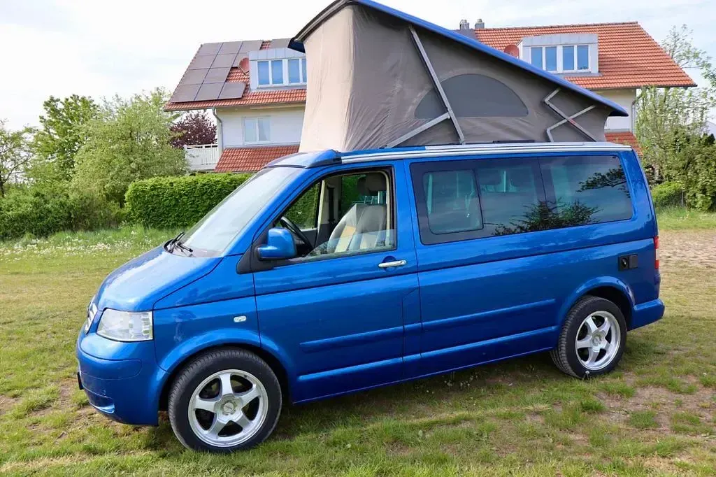 Gebraucht VW California Comfortline 174 PS (127 kW) 2006 Blau Van