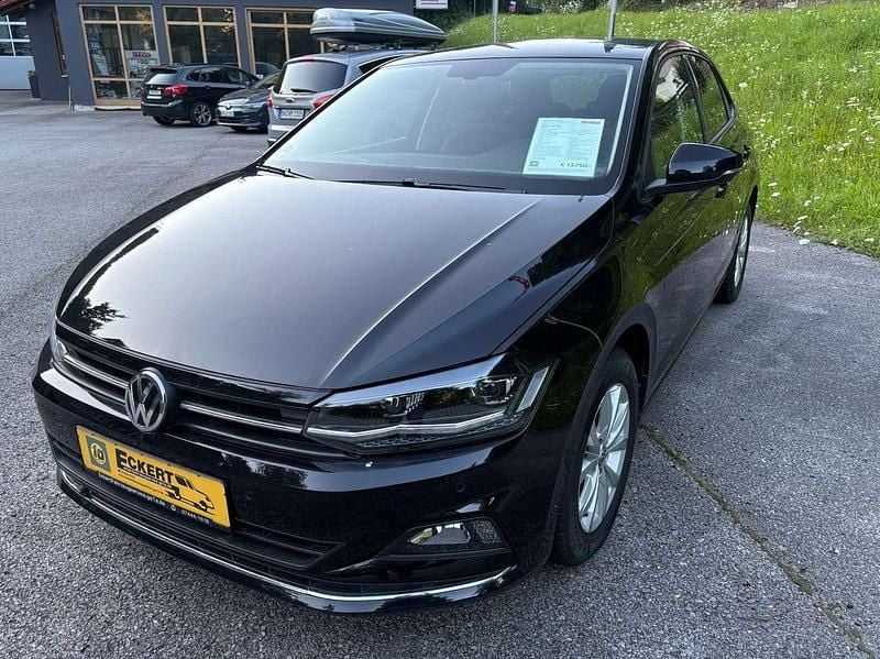Deep black Gebraucht 2019 VW Polo Highline Kleinwagen | 13.750 € (Guter Preis) - Bild 1/4
