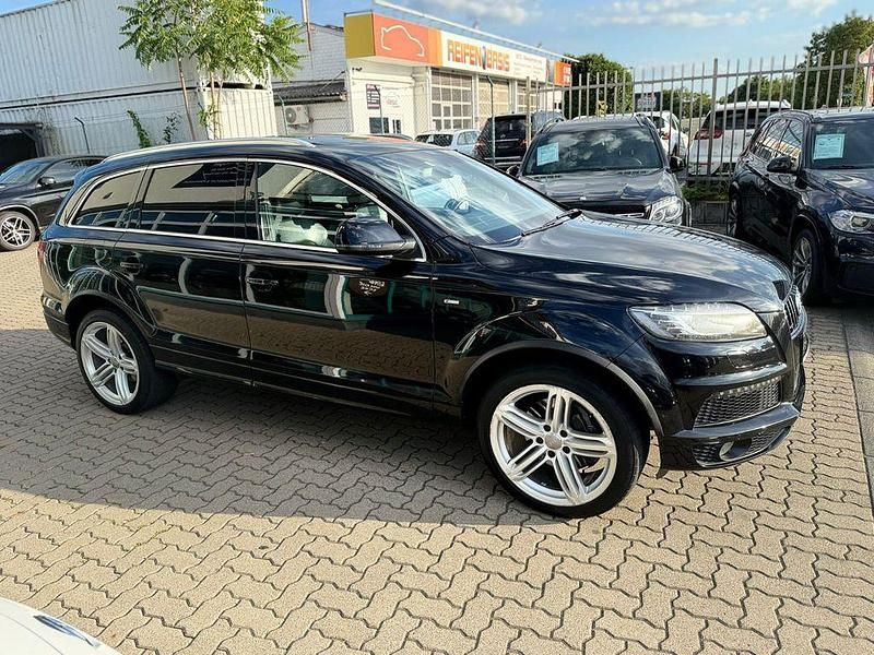 Schwarz Gebraucht 2012 Audi Q7 S-line plus SUV | 17.999 € (Fairer Preis) - Bild 1/4
