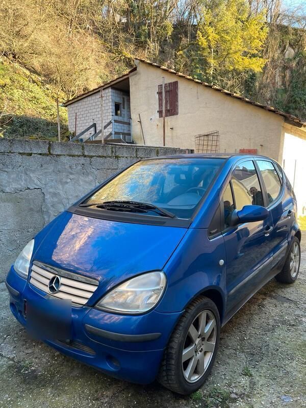 Blau Gebraucht 1999 Mercedes A160 Kleinwagen | 500 € (Superpreis) - Bild 1/4