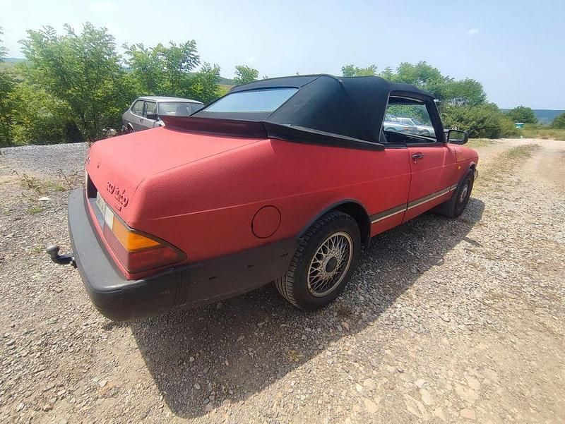 Gebraucht Saab 900 Cabriolet 160 PS (117 kW) 1990 Rot Cabrio