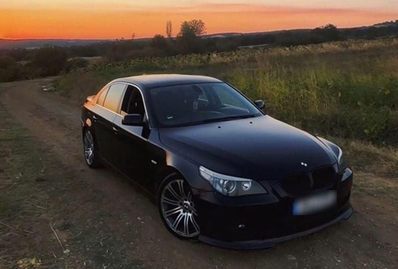 Blau Gebraucht 2007 BMW 523 Performance Limousine | 3.900 € (Superpreis) - Bild 1/4