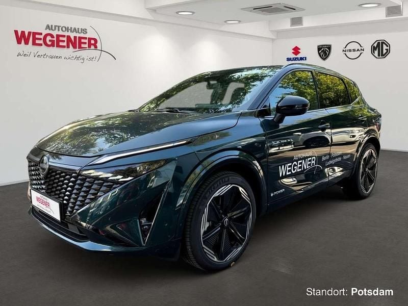 Deep ocean/ black Gebraucht 2024 Nissan Qashqai SUV | 34.290 € (Fairer Preis) - Bild 1/4