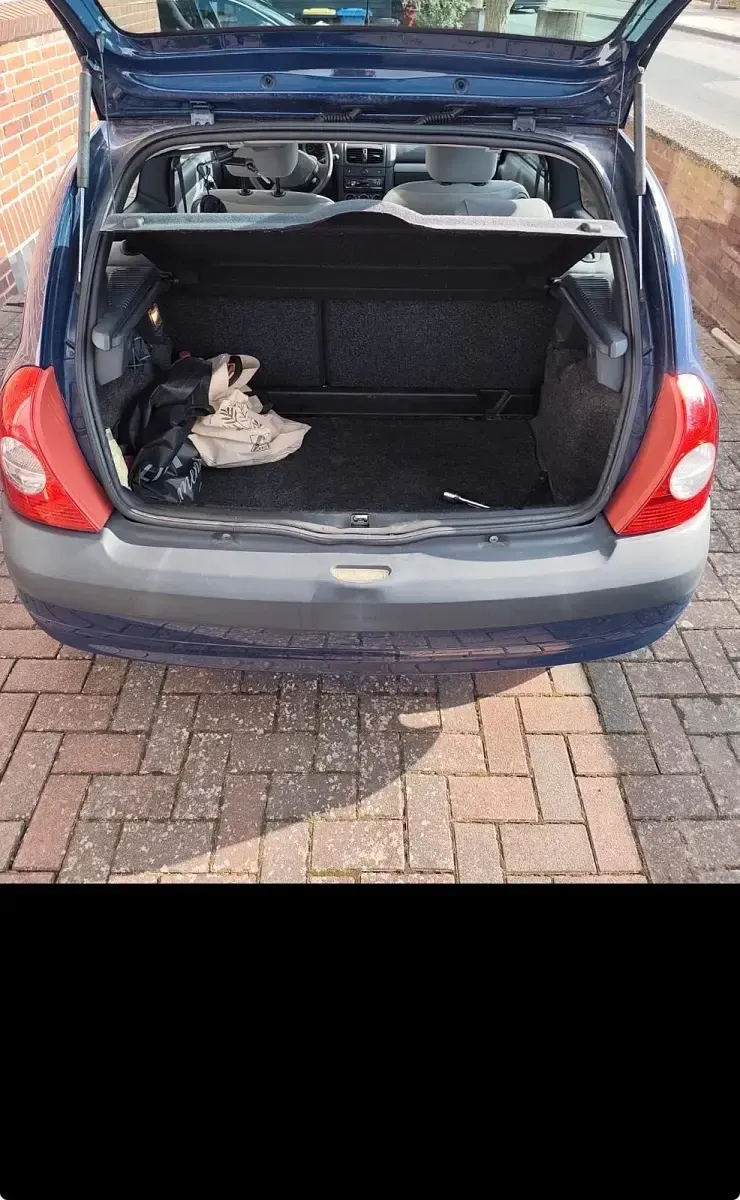 Gebraucht Renault Clio 2002 Blau Kleinwagen