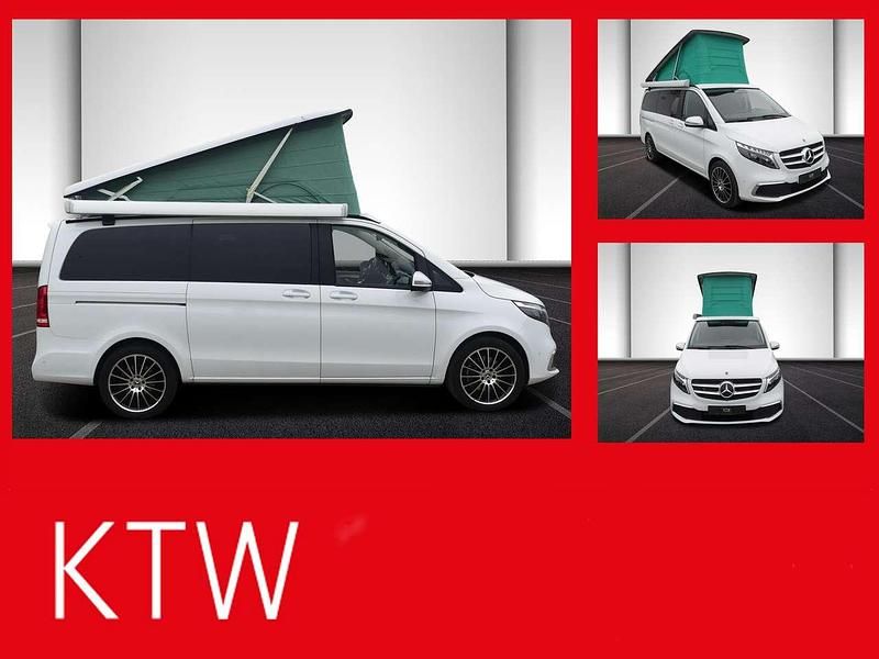 Bergkristallweiß metallic Gebraucht 2023 Mercedes V300 Marco Polo Van / Kleinbus | 83.888 € (Teuer) - Bild 1/4