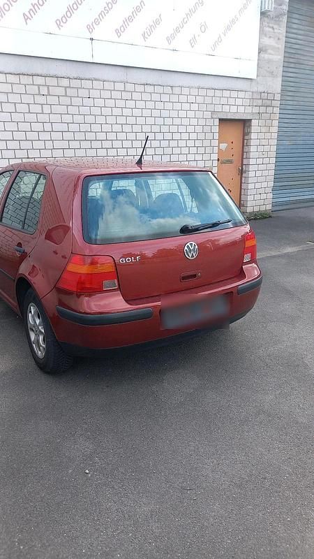 Gebraucht VW Golf IV 90 PS (66 kW) 1998 Rot Kleinwagen