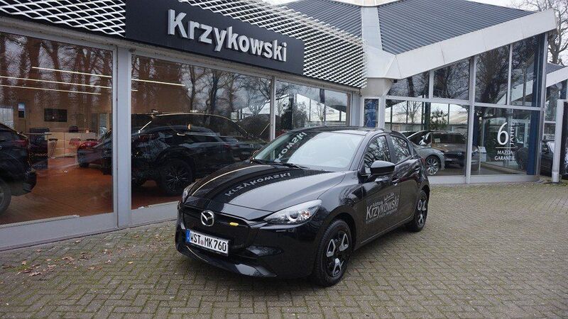 Jet black Gebraucht 2024 Mazda 2 Center-Line Kleinwagen | 19.990 € (Fairer Preis) - Bild 1/4