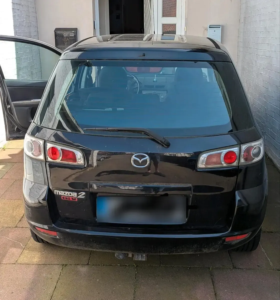 Gebraucht Mazda 2 Active 80 PS (58 kW) 2007 Schwarz Kleinwagen