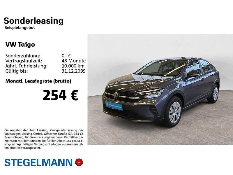 Gebraucht VW Taigo Basis 95 PS (69 kW) 2023 Grau SUV
