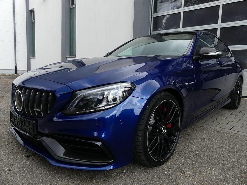 Blau Gebraucht 2019 Mercedes C63S AMG AMG Limousine | 72.900 € - Bild 1/4