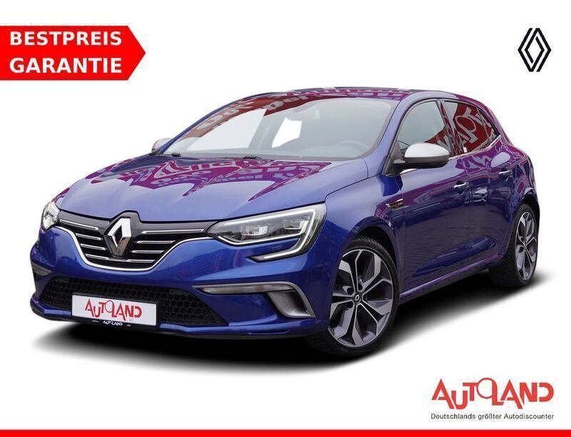Blau Gebraucht 2019 Renault Mégane GT Line GT-Line Limousine | 16.950 € (Etwas zu teuer) - Bild 1/4