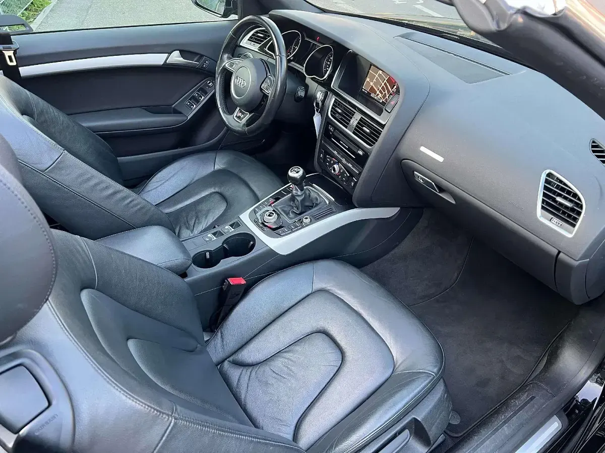 Gebraucht Audi A5 Cabriolet S-Line 190 PS (139 kW) 2016 Schwarz Cabrio