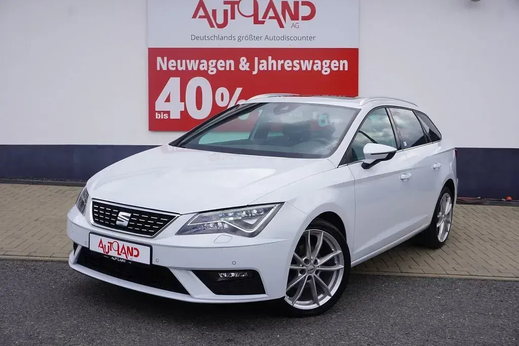 Gebraucht Seat Leon ST Beats 150 PS (110 kW) 2020 Weiß Kombi
