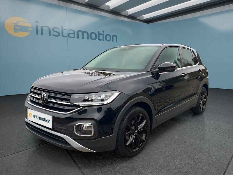 Schwarz Gebraucht 2023 VW T-Cross Style SUV | 24.149 € (Fairer Preis) - Bild 1/4