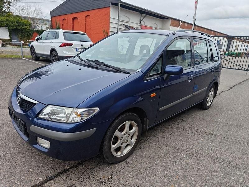 Gebraucht Mazda Premacy Comfort 101 PS (74 kW) 2001 Blau Van / Kleinbus