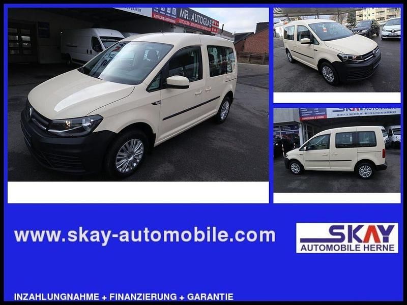 Gelb Gebraucht 2018 VW Caddy S Van / Kleinbus | 10.199 € (Fairer Preis) - Bild 1/4