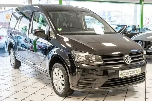 Gebraucht VW Caddy Maxi 150 PS (110 kW) 2019 Schwarz Van / Kleinbus