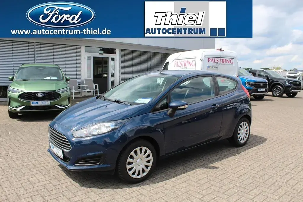 Gebraucht Ford Fiesta Trend 60 PS (44 kW) 2014 Blau Kleinwagen