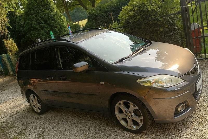 Grau Gebraucht 2008 Mazda 5 Exclusive Van / Kleinbus | 2.100 € (Guter Preis) - Bild 1/4