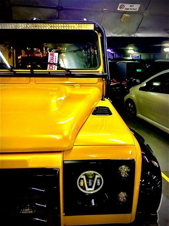 Gebraucht Land Rover Defender 113 PS (83 kW) 1991 Gelb SUV