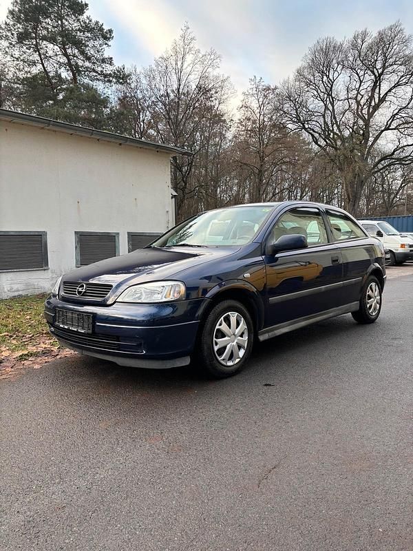 Blau Gebraucht 1998 Opel Astra Kleinwagen | 1.200 € (Fairer Preis) - Bild 1/4