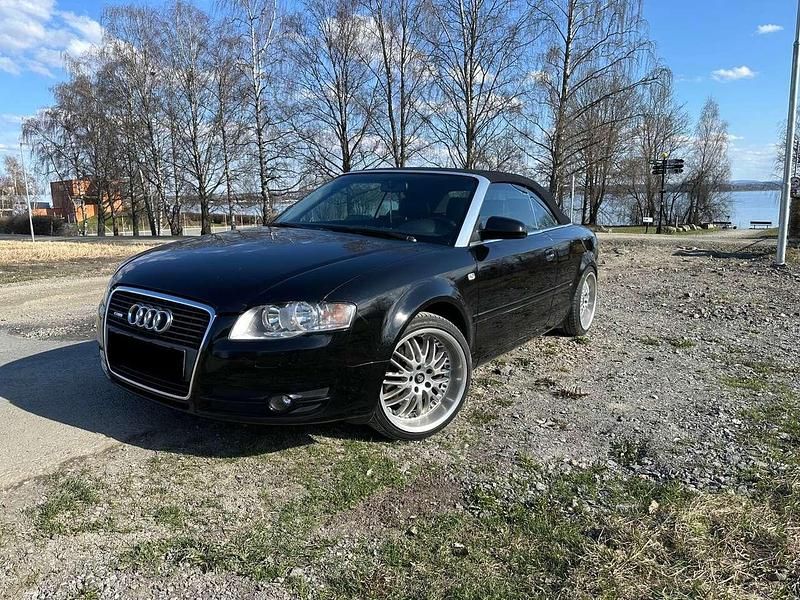Gebraucht Audi A4 Cabriolet 163 PS (119 kW) 2007 Schwarz Cabrio