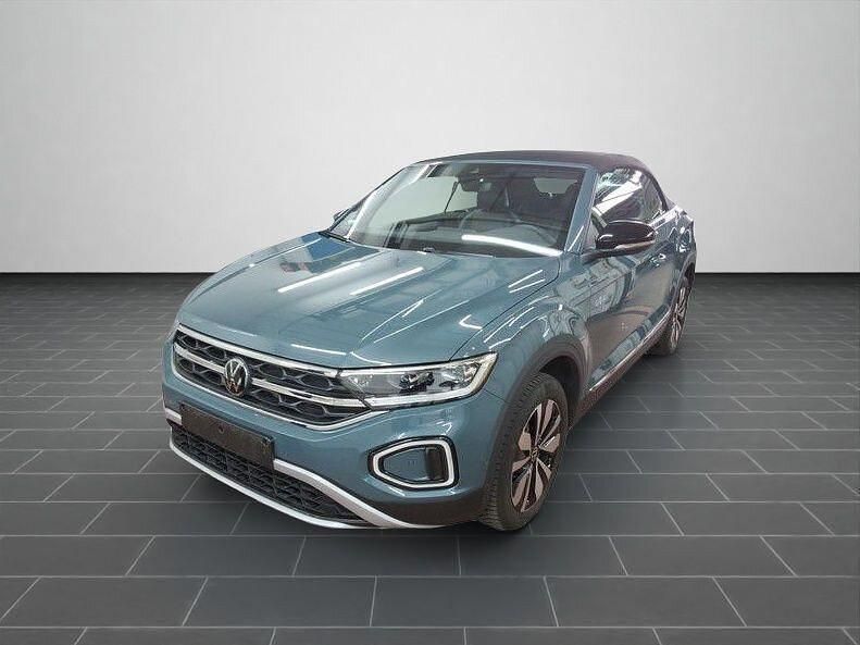 Petroleum blue metallic schwarz (metallic) Gebraucht 2025 VW T-Roc SUV | 31.500 € (Fairer Preis) - Bild 1/4