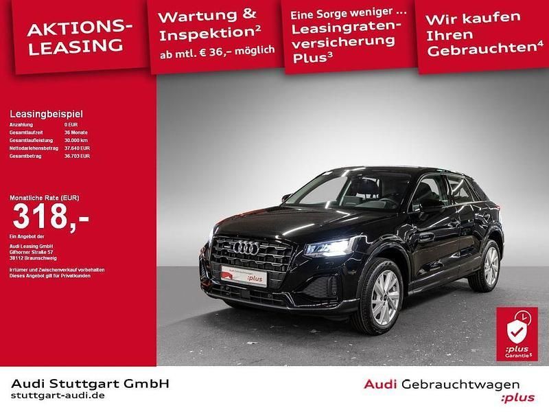 Mythosschwarz metallic Gebraucht 2024 Audi Q2 Advanced Plus SUV | 37.640 € (Etwas zu teuer) - Bild 1/4