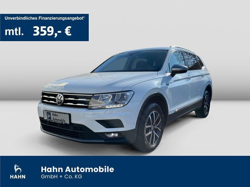 Pure white Gebraucht 2021 VW Tiguan Allspace Comfortline SUV | 29.930 € (Guter Preis) - Bild 1/3