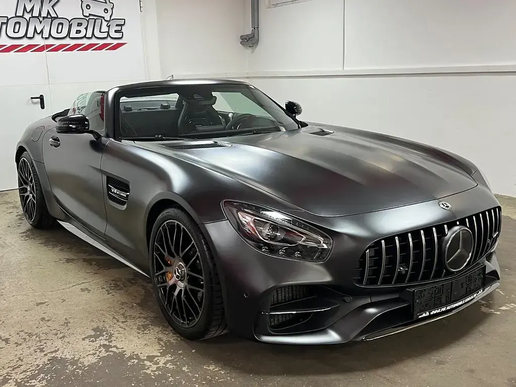 Gebraucht Mercedes AMG GT C AMG 557 PS (409 kW) 2018 Schwarz Cabrio
