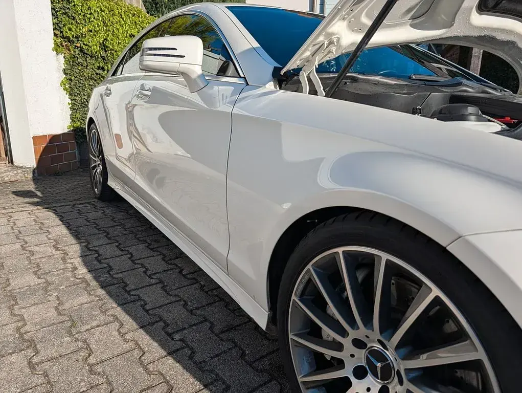 Gebraucht Mercedes CLS500 408 PS (300 kW) 2016 Weiß Coupé