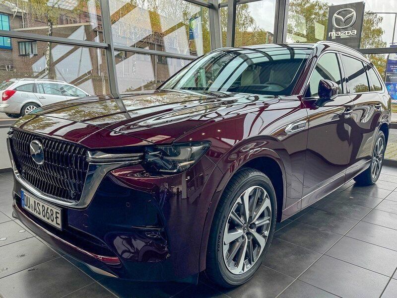 Rot Gebraucht 2024 Mazda CX-80 Takumi-Line SUV | 51.995 € (Guter Preis) - Bild 1/4