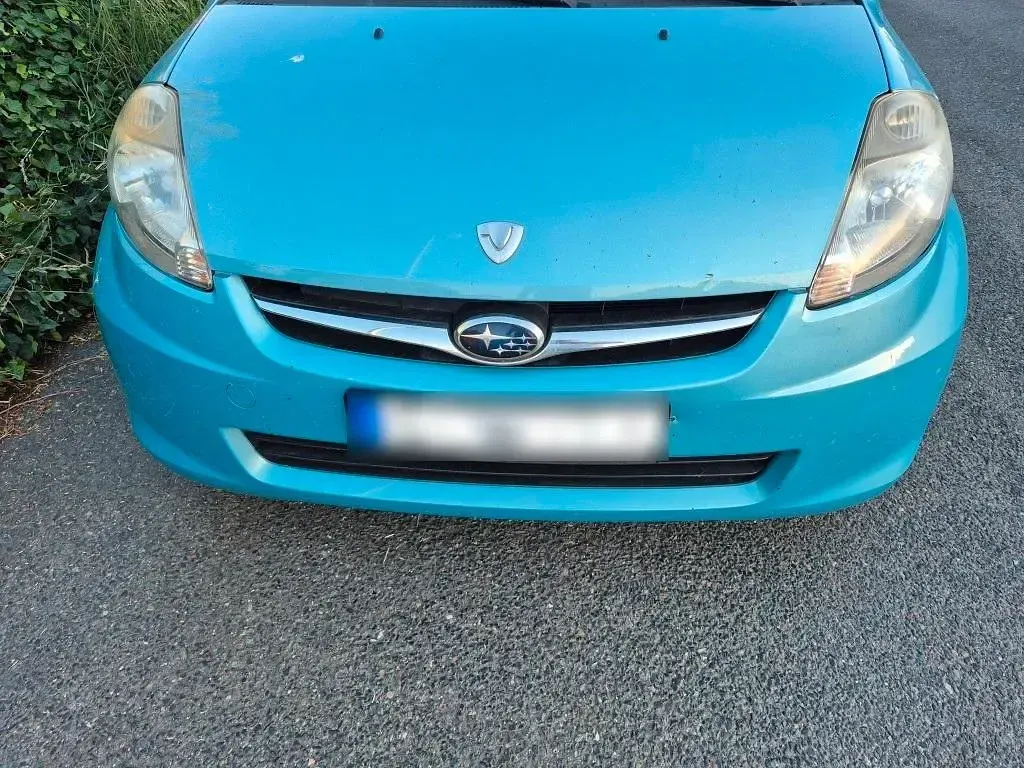 Gebraucht Subaru Justy 69 PS (50 kW) 2010 Blau Kleinwagen