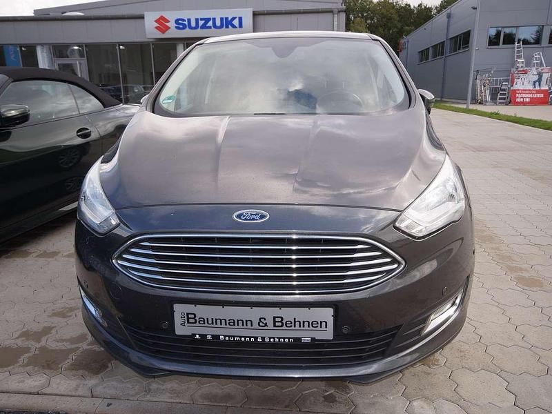 Gebraucht Ford C-MAX Titanium 125 PS (91 kW) 2015 Magnetic grau Van / Kleinbus